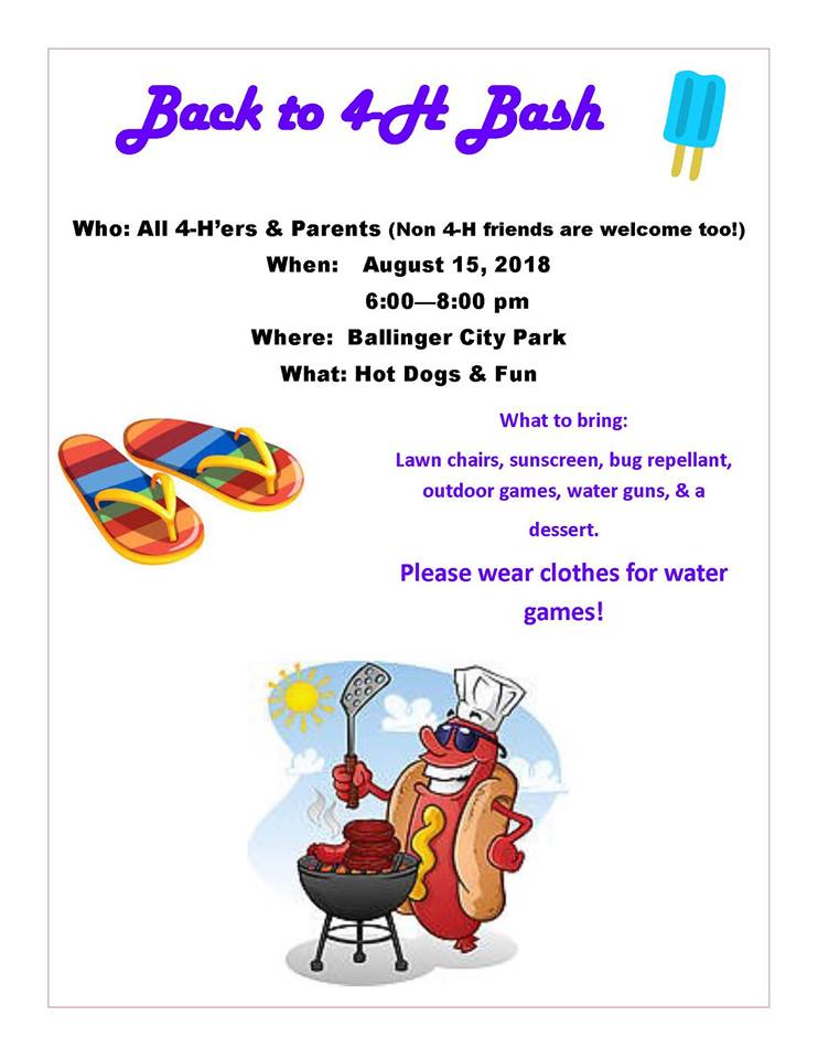 4H Summer Bash